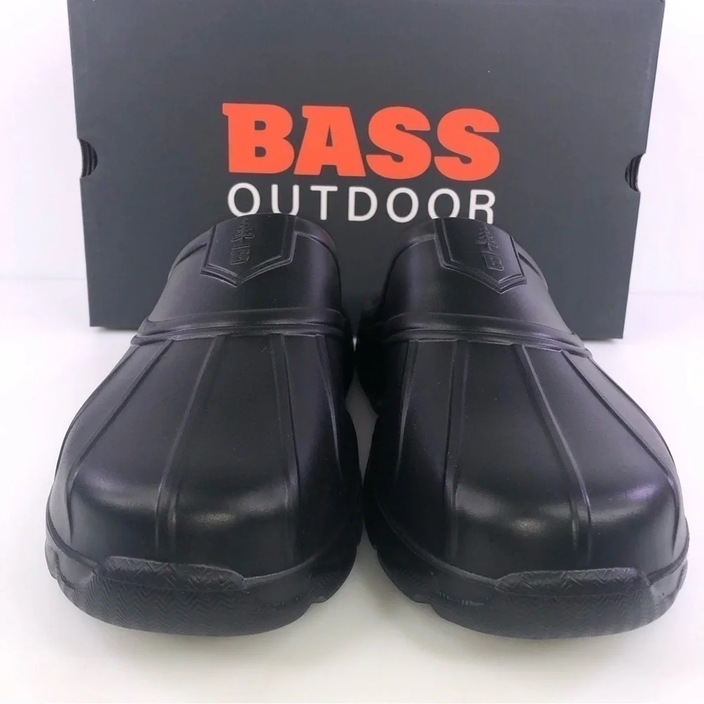 G.H Bass & Co. Outdoor Field Slide Slip Camping Black Men's Shoes